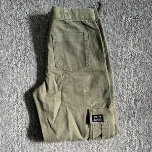 UO size small army green pants